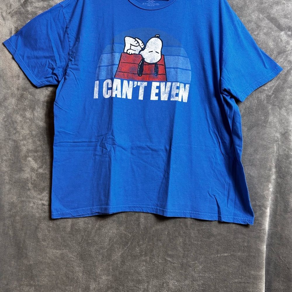 Peanuts Hybrid Denim Blue Tee